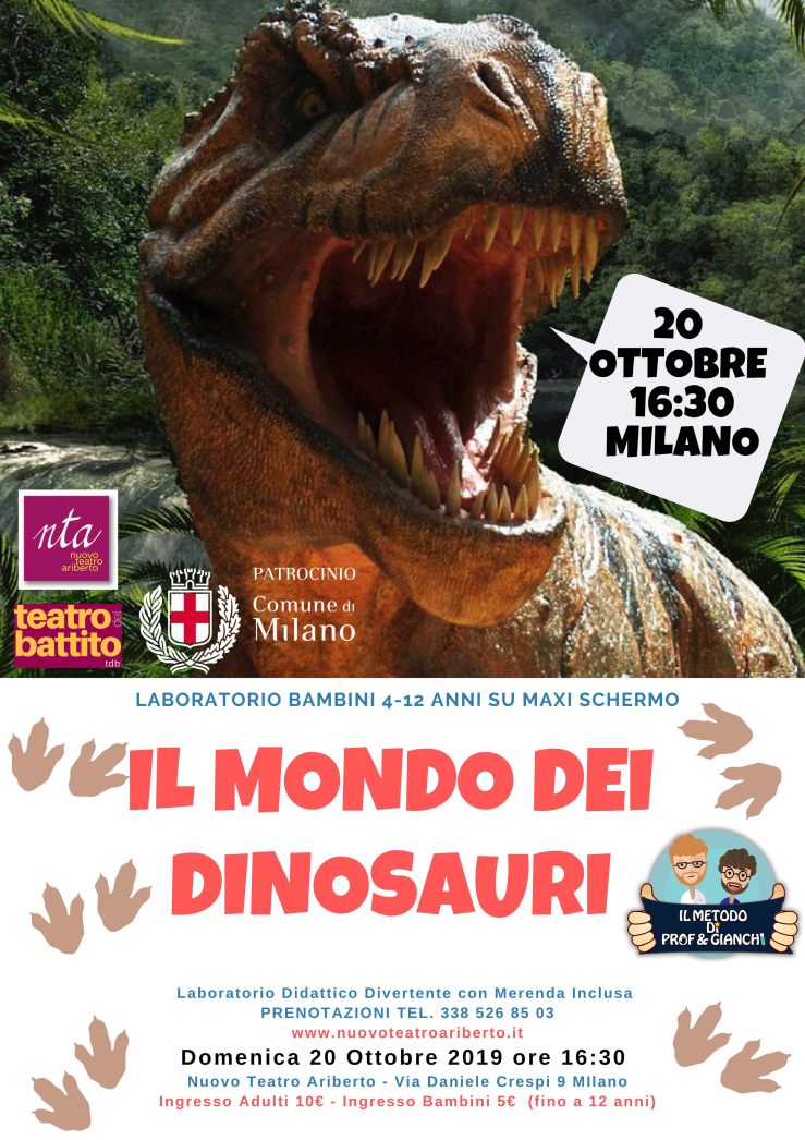 LOCANDINA DINOSAURI